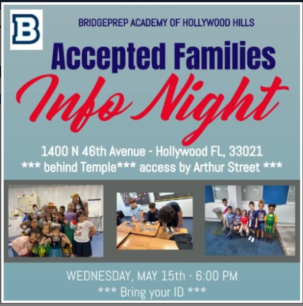 ACCEPTED FAMILIES INFO NIGHT